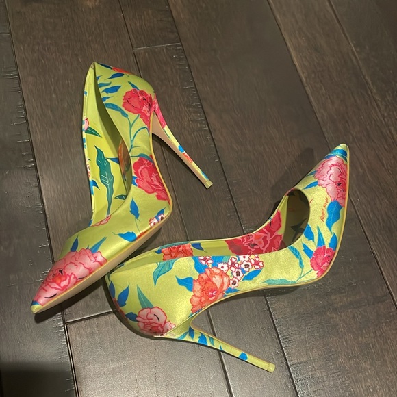Aldo flower power satin heels - Picture 8 of 9